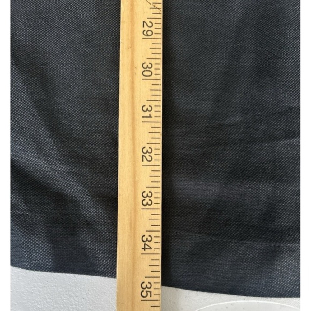 J.‎ McLaughlin Weezie Black Linen Blend Sheath Dress Front Pocket Detail Sz XS - Picture 7 of 10